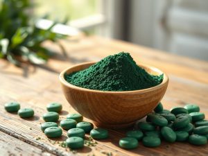 polvo tabletas espirulina